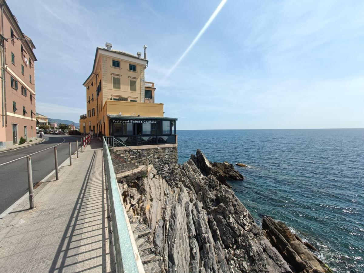 Incantevole Appartamento Genova Quinto Vicino Alla Spiaggia ภายนอก รูปภาพ
