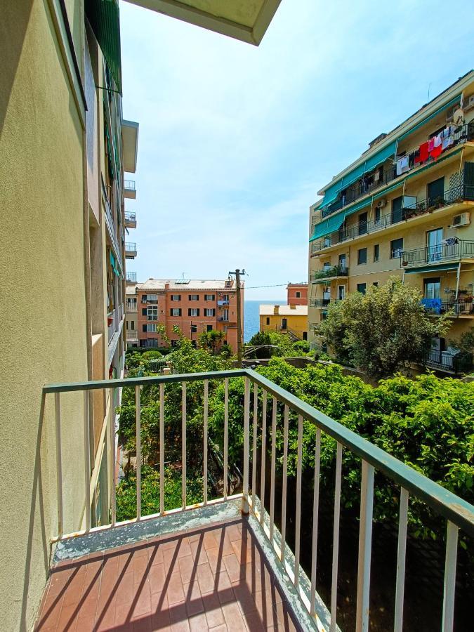 Incantevole Appartamento Genova Quinto Vicino Alla Spiaggia ภายนอก รูปภาพ